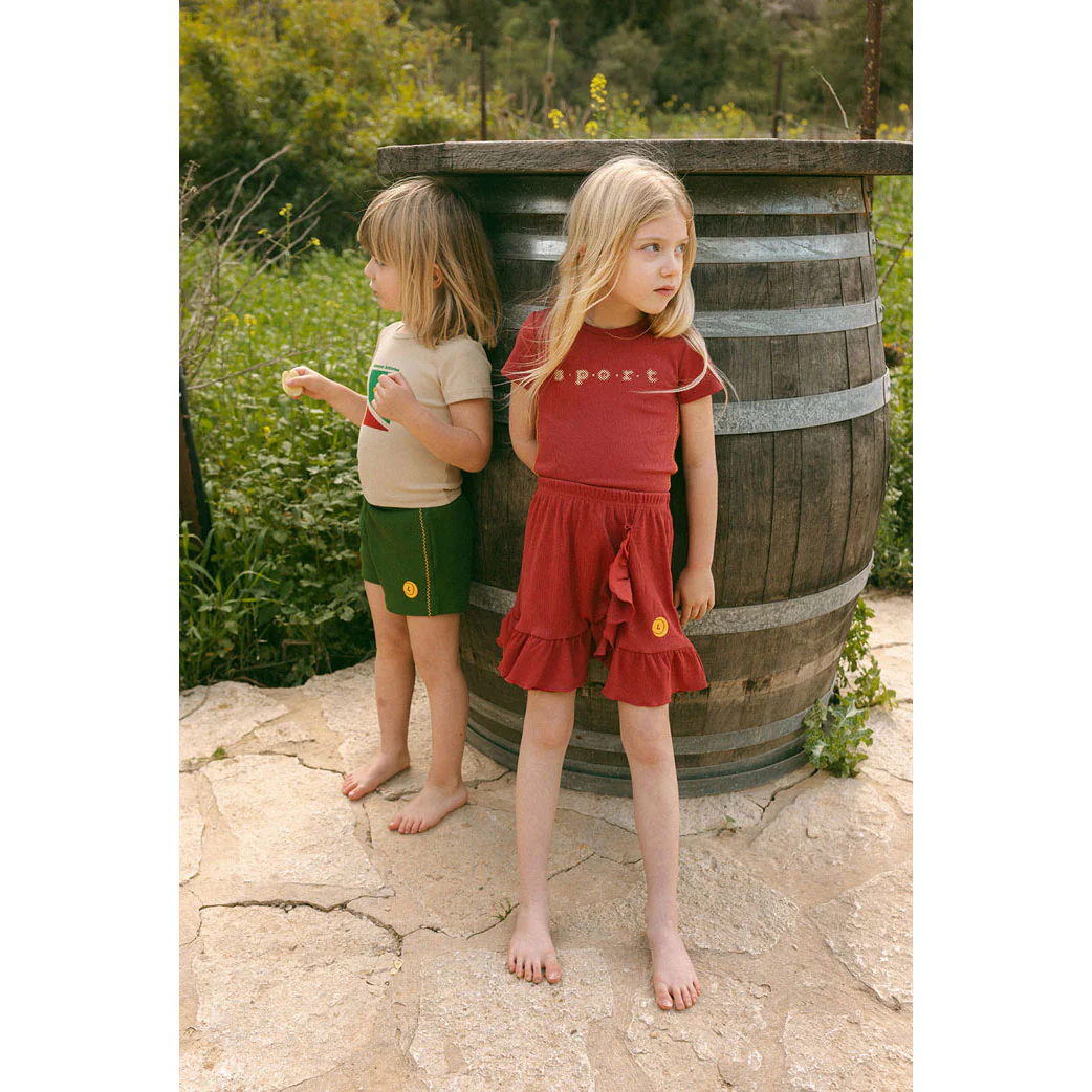 L by Ladida Rose Ribbed Short Sleeve Tee - Image 4